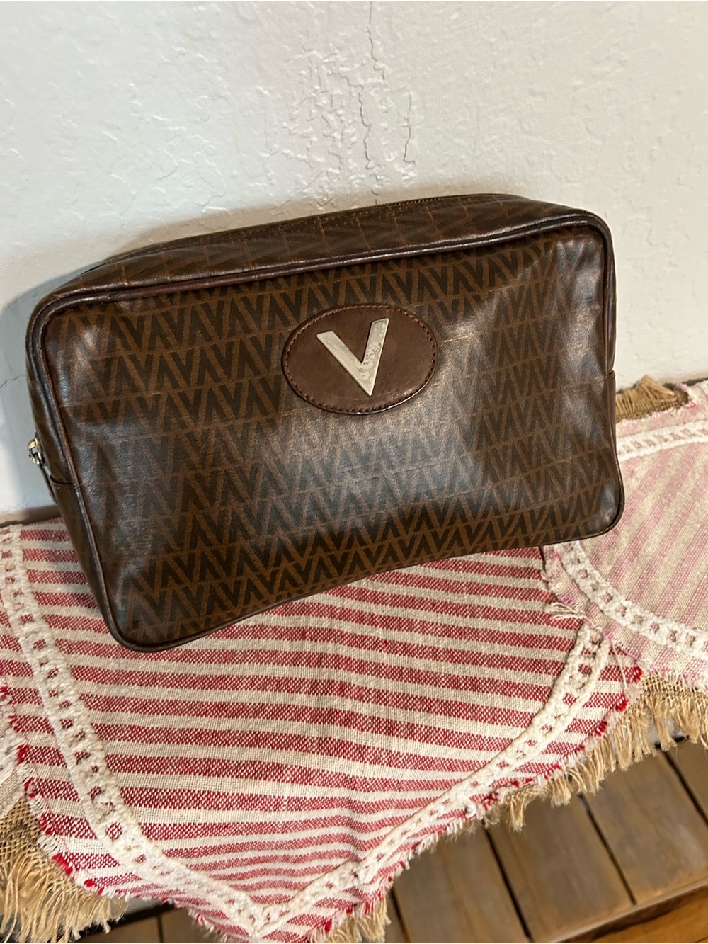Vintage Mario Valentino clutch/pouch